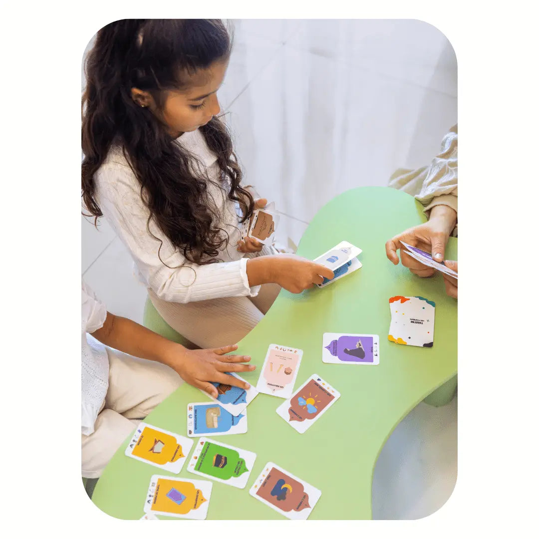 Jeu de cartes Islam Les 7 familles 💚 - Tasnim