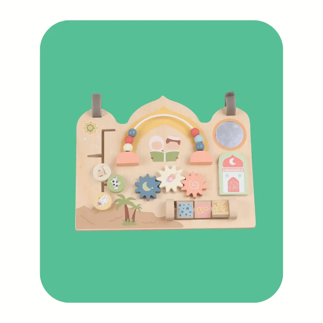 Tablette d’Activités en Bois - Tasnim