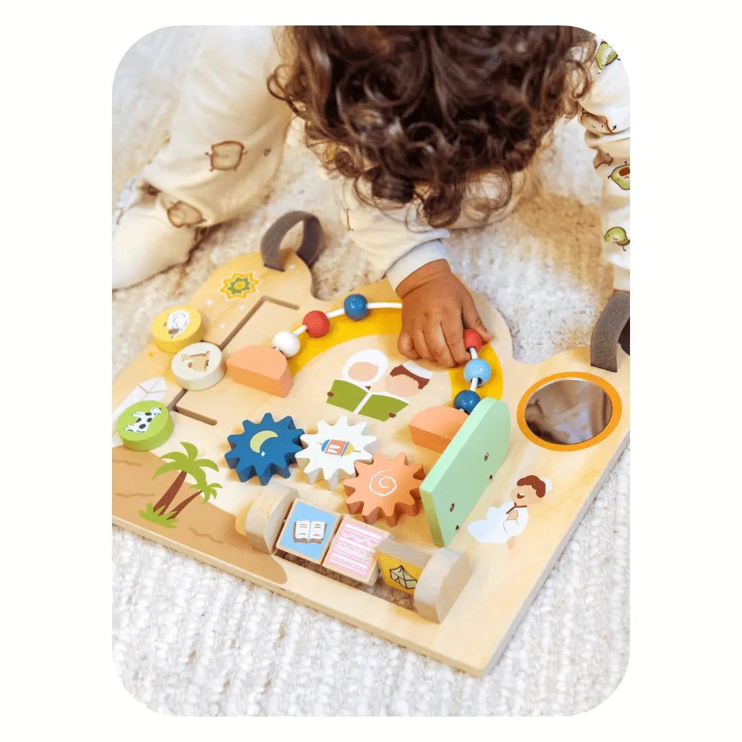 Tablette d’Activités en Bois - Tasnim