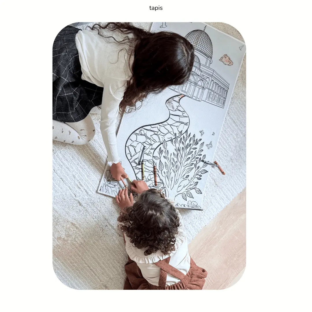 Tapis à Colorier - Tasnim
